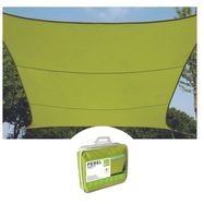 SHADE SAIL - RECTANGULAR - 2 x 3 m - COLOUR: LIME GREEN