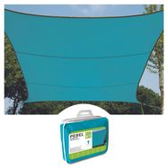 SHADE SAIL - SQUARE - 3.6 x 3.6 m - COLOUR: SKY BLUE