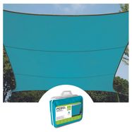 SHADE SAIL - RECTANGULAR - 4 x 3 m - COLOUR: SKY BLUE