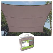 SHADE SAIL - SQUARE - 5 x 5 m - COLOUR: TAUPE