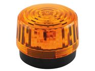 LED FLASHING LIGHT - AMBER - 12 VDC - ø 100 mm