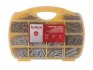 CHIPBOARD SCREW & ANCHOR KIT - 632 pcs