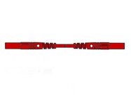 CONTACT PROTECTED MEASURING LEAD 4mm 100cm / RED (MLB/GG-SH 100/1)