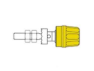 4mm SOCKET WITH CLAW EDGE / YELLOW (PK 10A)