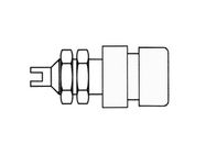 INSULATED 4mm SOCKET / WHITE (BIL 20)