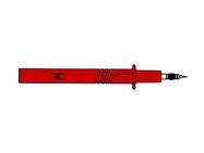 SAFETY DUAL FUNCTION TEST PROBE 4mm / RED (PRÜF 2700)