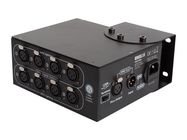 8-WAY DMX SPLITTER IN COMPACT HOUSING