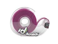 Scratch tape - reel 2m x 2cm - violet red color