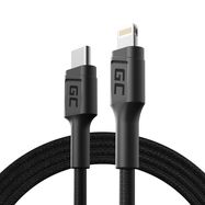 Green Cell Cable GC Power Stream USB-C - Lightning 100 cm with Power Delivery (Apple MFi Certified)