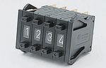 Flush-mounted encoding switch DEC-135-80-602