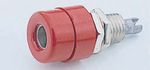 Socket Ćø4mm Red-140-61-214