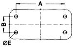 Socket housing/16 B 2xM25-143-43-167