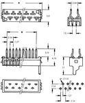 Male cable connector 12P-143-82-347