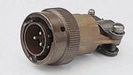 Appliance plug with flange-144-53-700