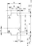 Receptacle housing 12P-144-19-776