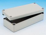 Metal enclosure Pebble Grey RAL 7032 Alu-150-06-184