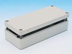 Metal enclosure Pebble Grey RAL 7032 Alu-150-07-018