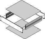 Bottom plate for PCB mounting 84 TE-152-47-101