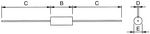 Wirewound resistor 27 Ohm 5W Ā± 5%-160-64-240