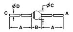 Zener diode SOD-57 6.2V 3.25 W-170-32-808