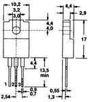 Power transistor TO-220 NPN 100 V-171-03-609