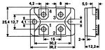 Power transistor TO-3 NPN 250 V-171-03-807