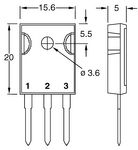 Schottky diode 2x 12.5A 45V TO-220AB-170-05-994