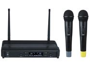 DUAL-CHANNEL WIRELESS MICROPHONE SYSTEM