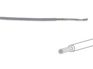 HOOK-UP WIRE -  ø 1.4 mm - 0.2 mm² - MULTICORE - GREY