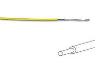 HOOK-UP WIRE - ø 1.4 mm - 0.2 mm² - FULL CORE - YELLOW