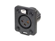 NEUTRIK - TOP SERIES HEAVY-DUTY XLR 3 POLE FEMALE CHASSIS CONNECTOR