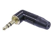 NEUTRIK - 3.5ámm PLUG - RIGHT ANGLE - BLACK