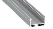 LED Profile LUMINES SILEDA silver anodized 1m