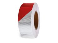 Honeycomb reflective tape 5cm x 5m - Red/White