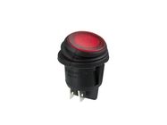 ILLUMINATED ROCKER SWITCH - RED LED 12V- 2P/ON-OFF