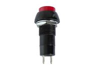 R18-25B  PUSHBUTTON SWITCH OFF-(ON) RED 1A/125V