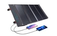 Choetech SC006 foldable solar charger 40W 1xUSB QC, 1xUSB-C PD (gray)