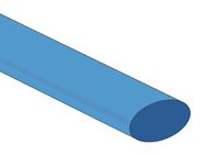 SHRINKABLE TUBE 2:1 - 12.7mm - BLUE - 25 PCS