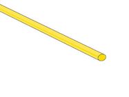 SHRINKABLE TUBE 2.4mm - YELLOW - 50 PCS