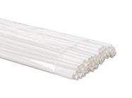 Shrinkable tube 6.4 mm - white - 50 pcs
