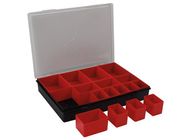 TAYG - Storage Box - 330 x 247 x 54 mm - 16 Removable Bins - 4,4 L