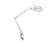 LED desk working lamp with magnifying glass - dimmable - 5 dioptre - 60 LEDs - warm & cold white