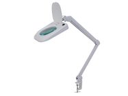 LED desk working lamp with magnifying glass - 5 dioptre - 10 W - 60 LEDs - white