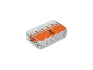COMPACT SPLICING CONNECTOR 5 x 0.2 - 4 mm▓ FOR ALL WIRE TYPES