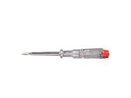 Wiha Voltage tester 220-250 volts Slotted transparent, with push-on clip (05271) 3.0 mm x 60 mm