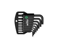 Wiha L-key set in Classic holder TORX«, 8-pcs., short, black oxidised (36461)