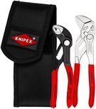 KNIPEX 00 20 72 V01 Mini pliers set in belt tool pouch 1 x 86 03 150, 1 x 87 01 125 160 mm (self-service card/blister)