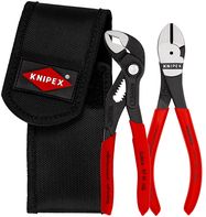 KNIPEX 00 20 72 V02 Mini pliers set in belt tool pouch 1 x 87 01 150, 1 x 74 01 160 