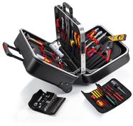 KNIPEX 00 21 41 Tool Case "BIG Twin Move" Electric 63 parts 290 mm