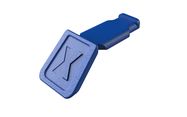 KNIPEX 00 61 10 CB ColorCode Clips blue (10 pieces)  122 mm